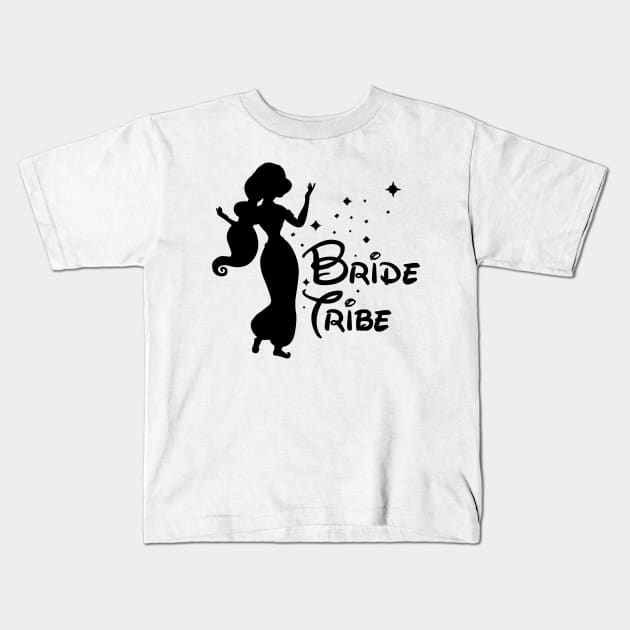 Bride Tribe 4 Kids T-Shirt by DesignByCG